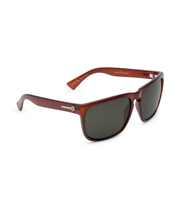 Electric Knoxville XL Sunglasses-Brick/Grey Polar