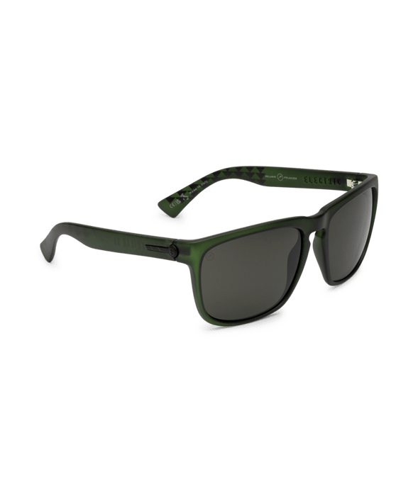 Electric Knoxville XL Sunglasses-JM British Racing Green/Grey Polar