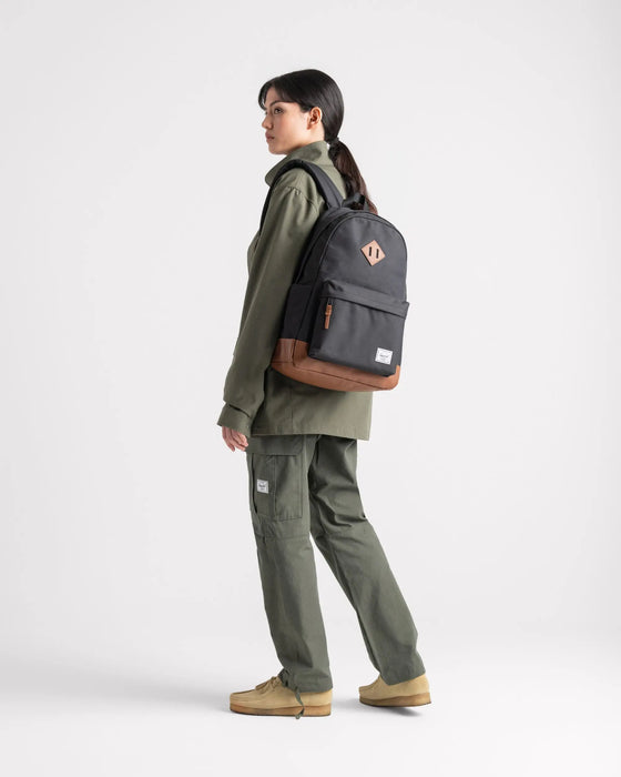Herschel Heritage Backpack-Black Tonal