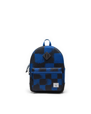 Herschel Heritage Kids Backpack-Stencil Checker Sodalite Blue