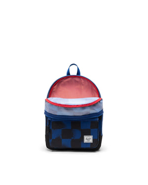 Herschel Heritage Kids Backpack-Stencil Checker Sodalite Blue