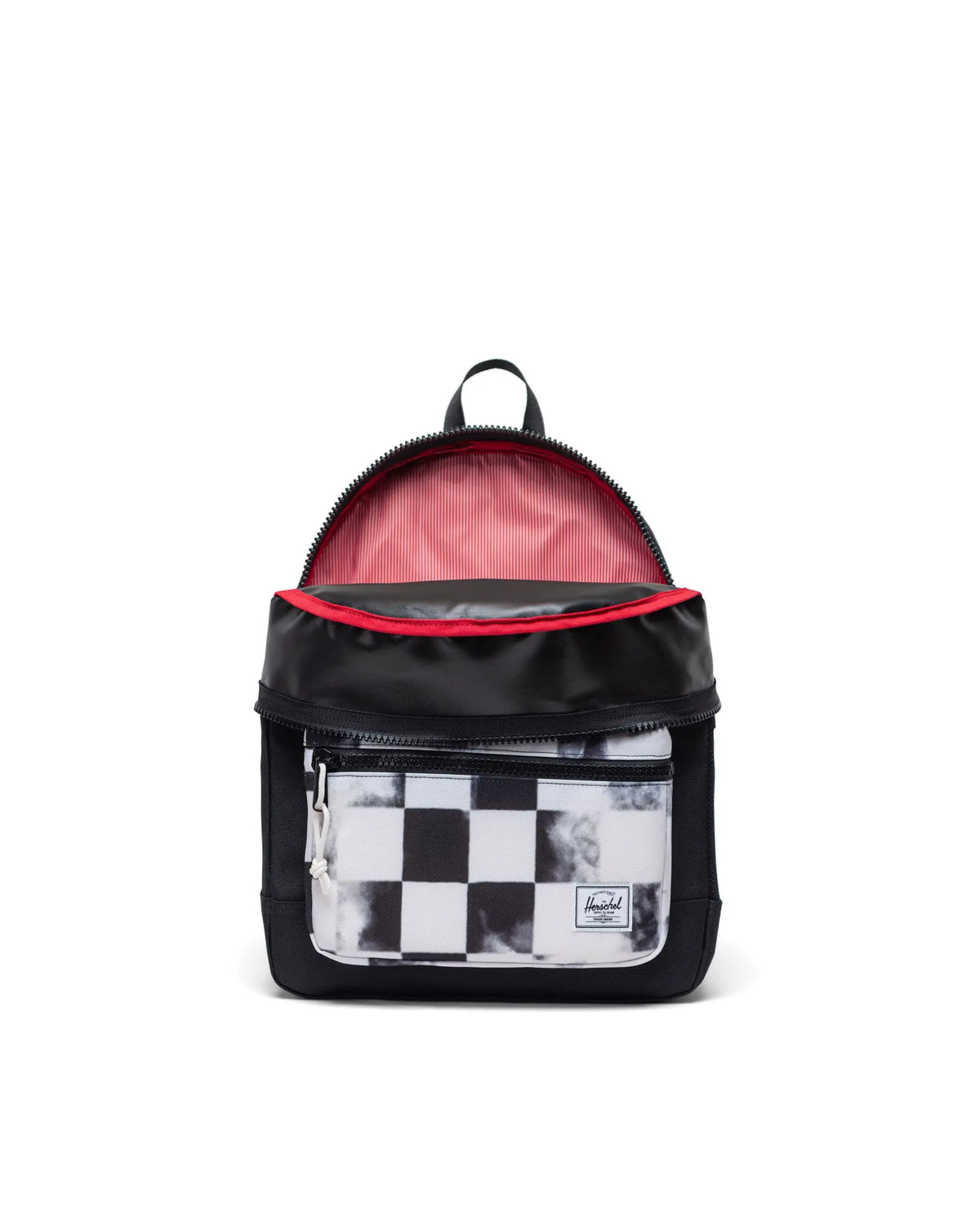 Herschel Heritage Youth Backpack-Black Distressed Checker