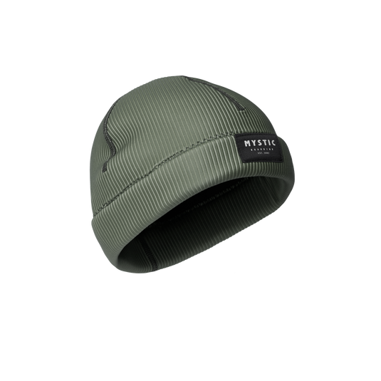 Mystic Beanie Neoprene Beanie-Dark Olive