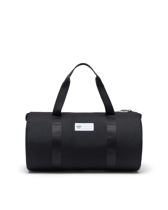 Herschel Little Classic Duffle Bag-Black Distressed Checker