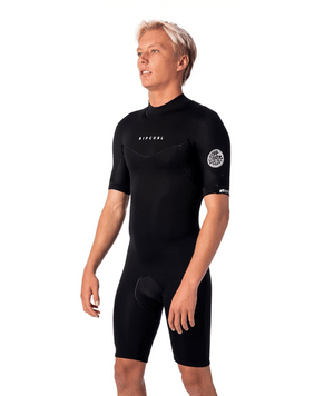 Rip Curl Dawn Patrol 2mm B/Z Springsuit-Black