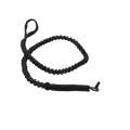 Mystic Waist Wing Leash-Black