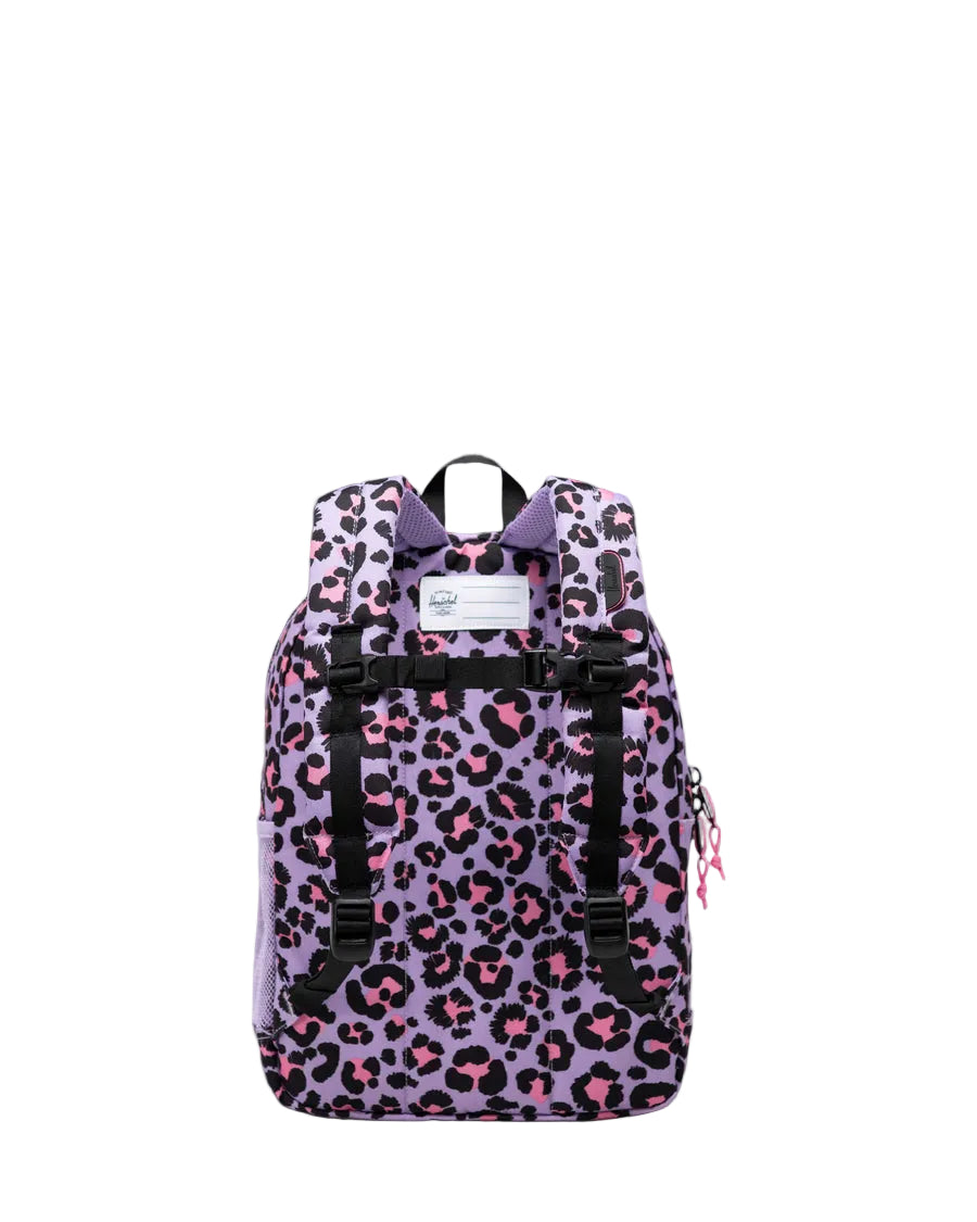 Herschel Heritage Kids Backpack-Scribble Leopard Sachet Pink
