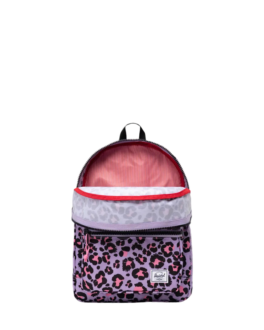 Herschel Heritage Kids Backpack-Scribble Leopard Sachet Pink