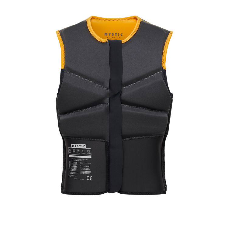 Mystic Block Impact FZ Kite Vest-Retro Orange