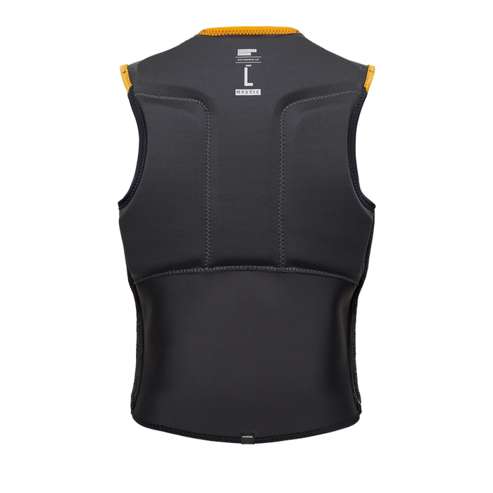 Mystic Block Impact FZ Kite Vest-Retro Orange