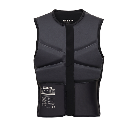 Mystic Block Impact Fzip Vest-Black