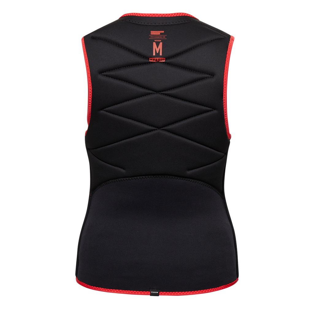 Mystic Ruby Impact Fzip Wmn's Vest-Sunset Red