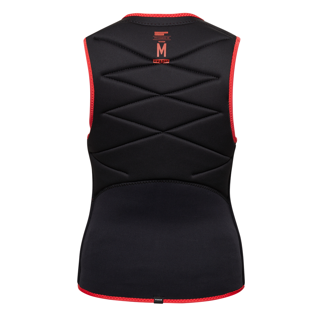 Mystic Ruby Impact Fzip Wmn's Vest-Sunset Red