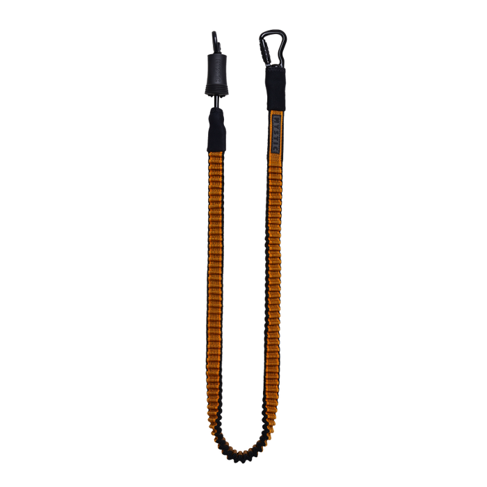 Mystic Kite HP Long Leash-Black/Orange