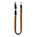 Mystic Kite Safety Leash Long-Black/Orange