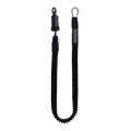 Mystic Kite Safety Leash Long-Black/Grey