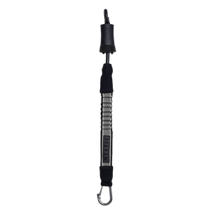 Mystic Kite Safety Leash Short-Black/White