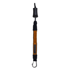 Mystic Kite Safety Leash Short-Black/Orange