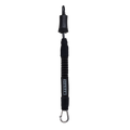 Mystic Kite Safety Leash Short-Black/Grey