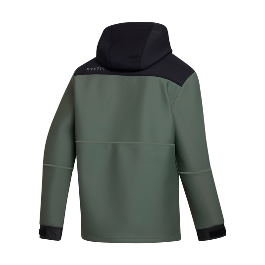 Mystic Fulmar 3/2 Neoprene Jacket-Dark Olive