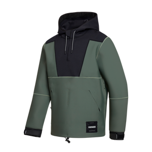 Mystic Fulmar 3/2 Neoprene Jacket-Dark Olive