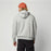 Mystic Icon Hooded Sweatshirt-Light Grey Melee