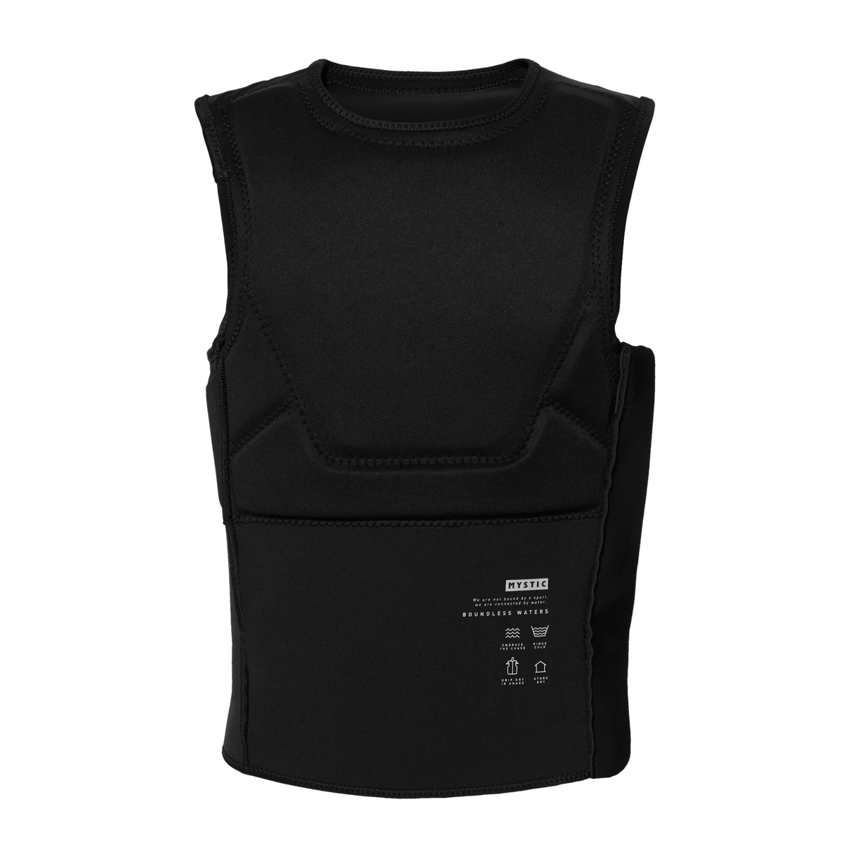 Mystic Solace Impact Szip Vest-Black
