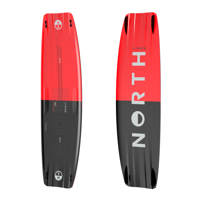 2024 North Atmos Hybrid Kiteboard-Red