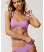 Rip Curl Premium Surf Multi Fit Crop Top-Bright Lilac