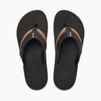 REEF Cushion Dawn Sandal-Black/Tan