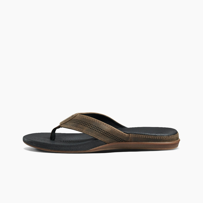 Reef Cushion Lux Sandal-Tan/Black