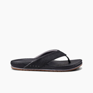 REEF Cushion Bonzer Sandal-Black/Gum