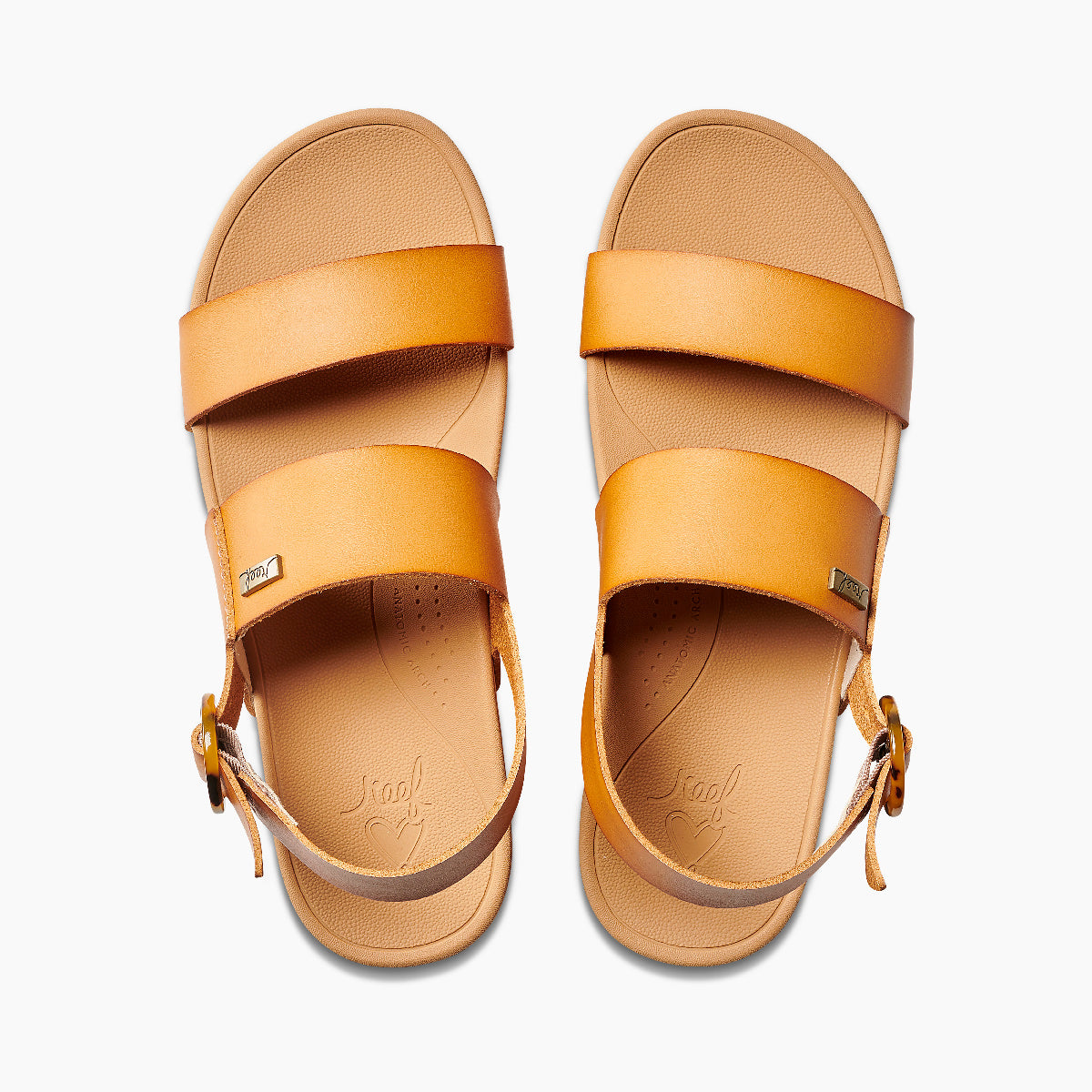 REEF Vista Hi Buckle Sandal-Natural
