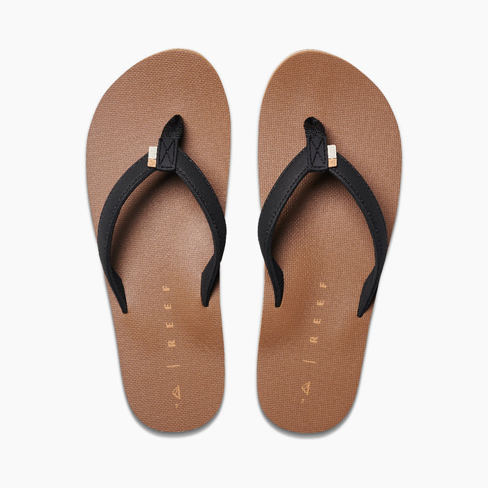 Reef Solana Sandal-Black/Tan