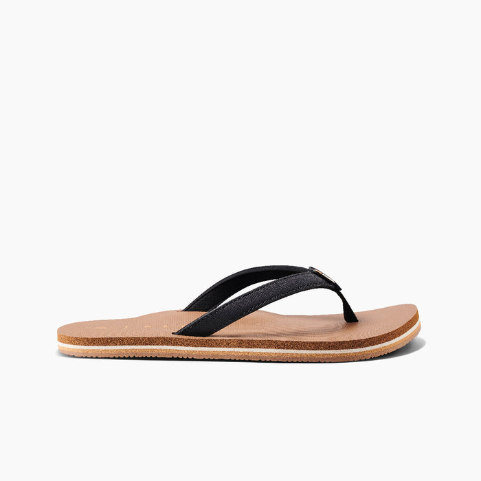 Reef Solana Sandal-Black/Tan