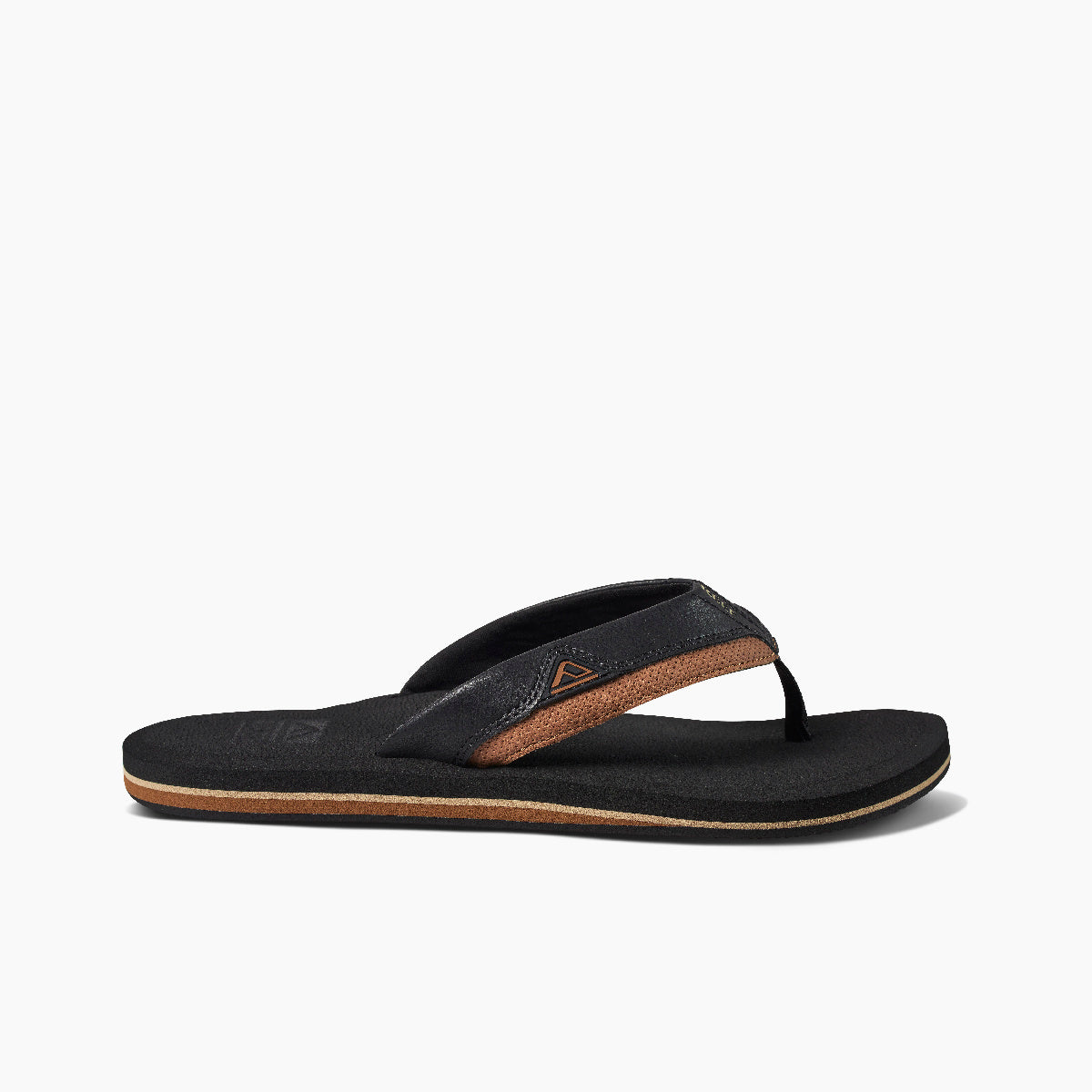 REEF Cushion Dawn Sandal-Black/Tan