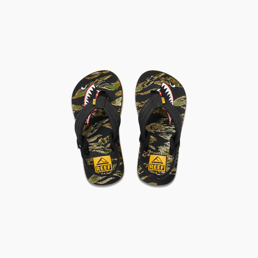 REEF Little Ahi Sandal-Tiger Shark