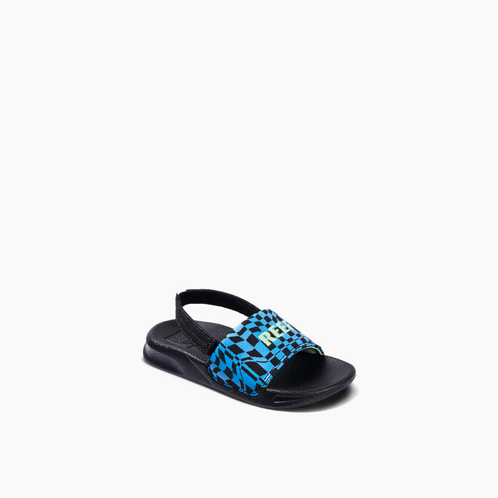 Reef Little One Slide Sandal Swell Checkers REAL Watersports