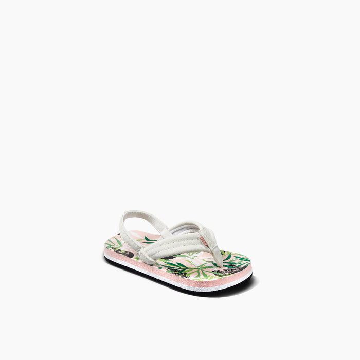 Reef Little Ahi Sandal-Zebra