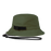Mystic Quickdry Bucket Hat-Dark Olive