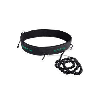 North Waist Wing Leash-Black