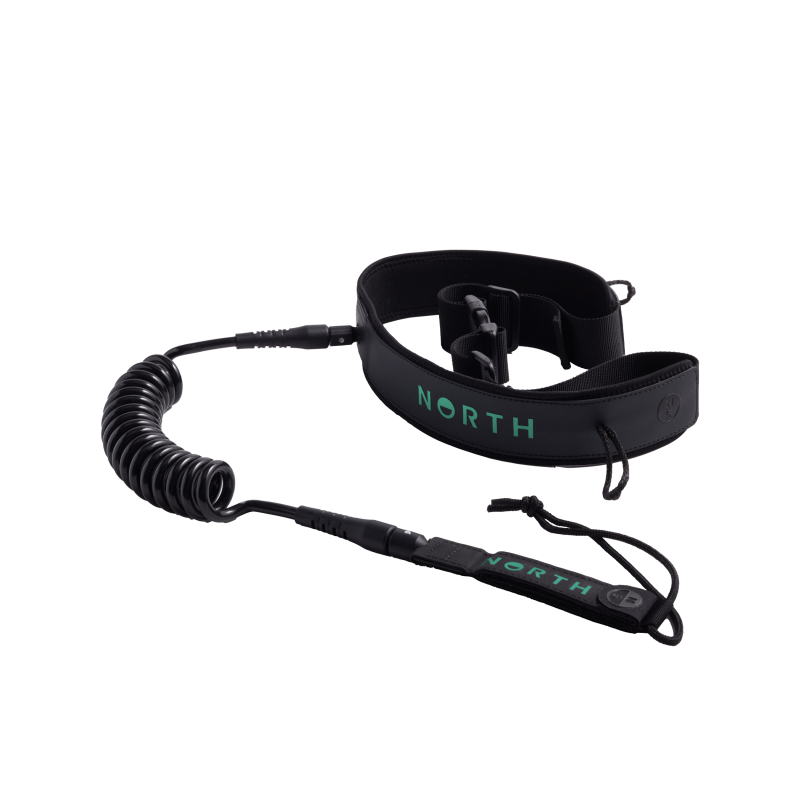 North Waist Board Leash-Black