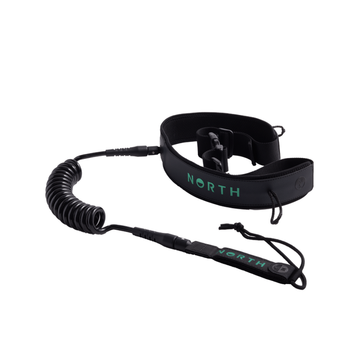 North Waist Board Leash-Black