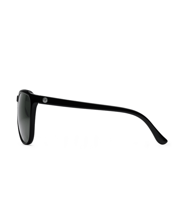 Electric Encelia Sunglasses-Gloss Black/Grey Polar