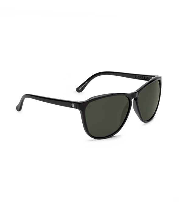 Electric Encelia Sunglasses-Gloss Black/Grey Polarized