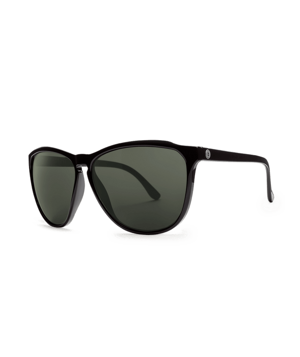 Electric Encelia Sunglasses-Gloss Black/Grey Polarized
