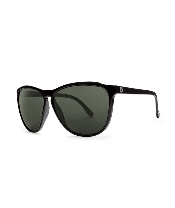 Electric Encelia Sunglasses-Gloss Black/Grey Polar