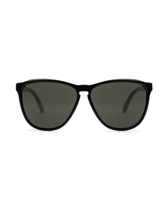 Electric Encelia Sunglasses-Gloss Black/Grey Polar