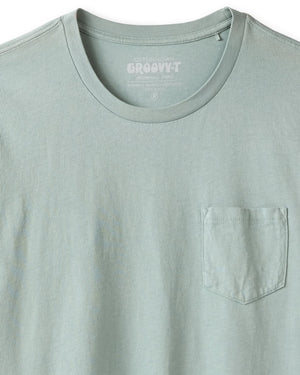 Outerknown Groovy Pocket Tee-Basil— Alternate View