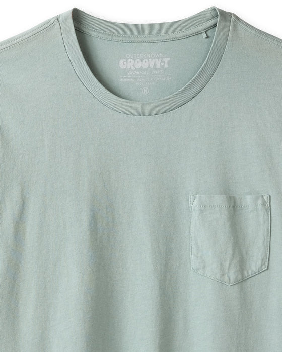 Outerknown Groovy Pocket Tee-Basil